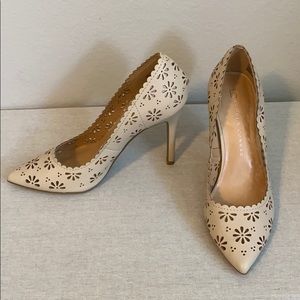 Lauren Conrad nude heels size 7.5